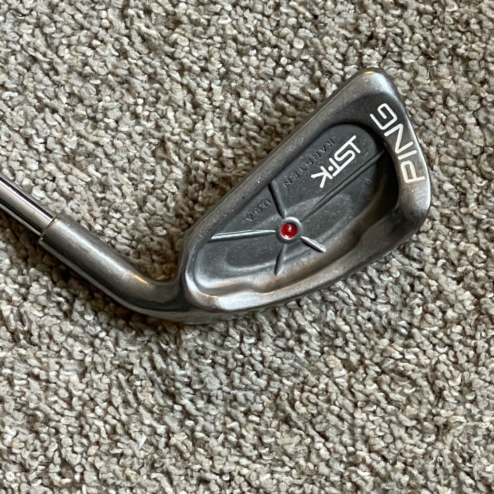 Ping Golf ISTK 5 Iron Orange Dot RH JZ Steel Stiff Shaft Golf Pride Grip Karsten